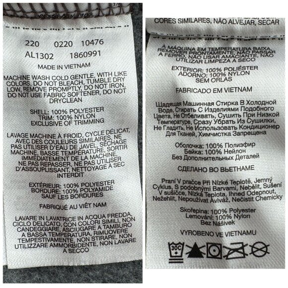 Columbia Women's Benton Springs Half Snap Pullover Fleece II in Heather Grey Med - Picture 9 of 9